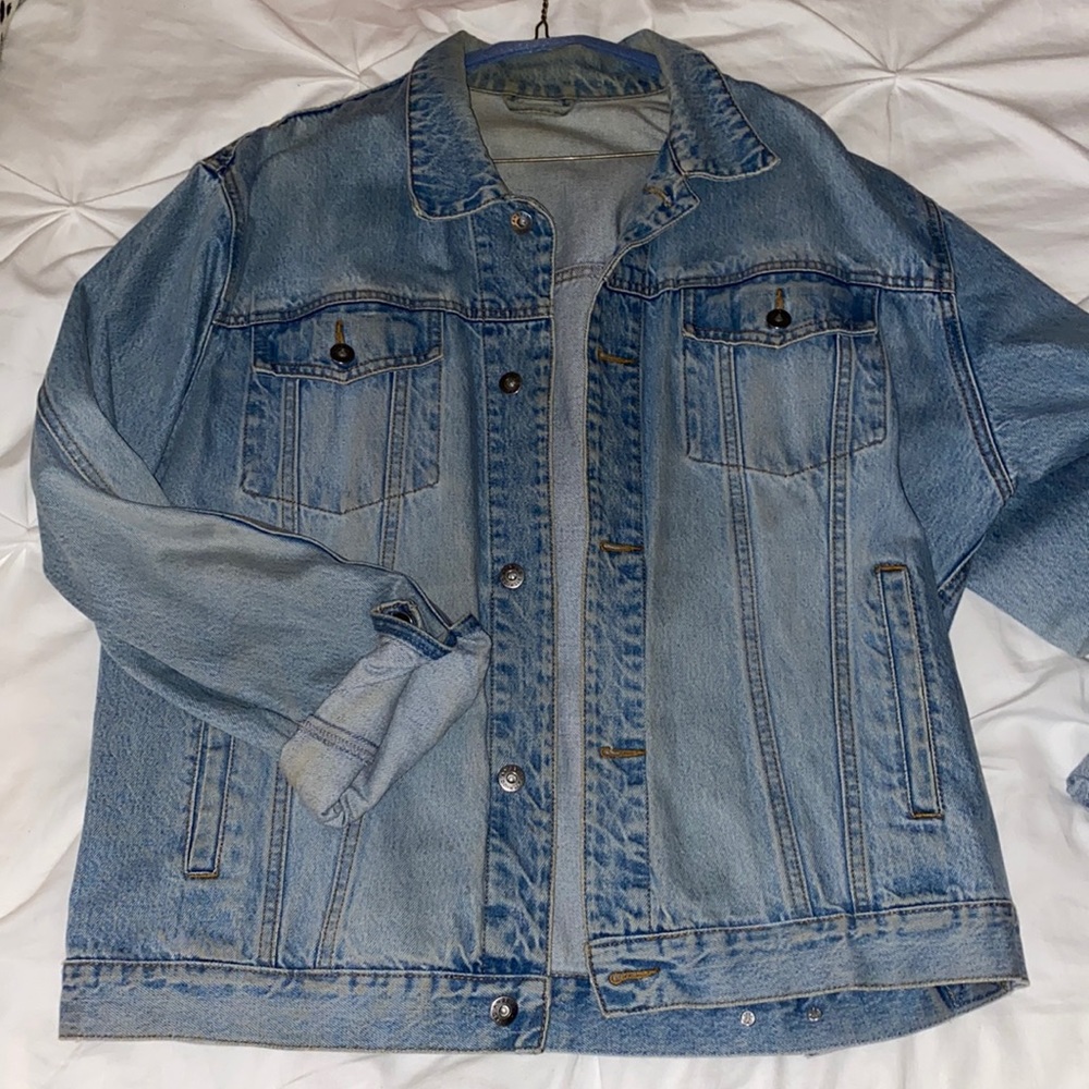 Oversized Jean Denim Jacket